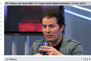 hamed abdel samad auf der leipziger buchmesse - mdr screenshot